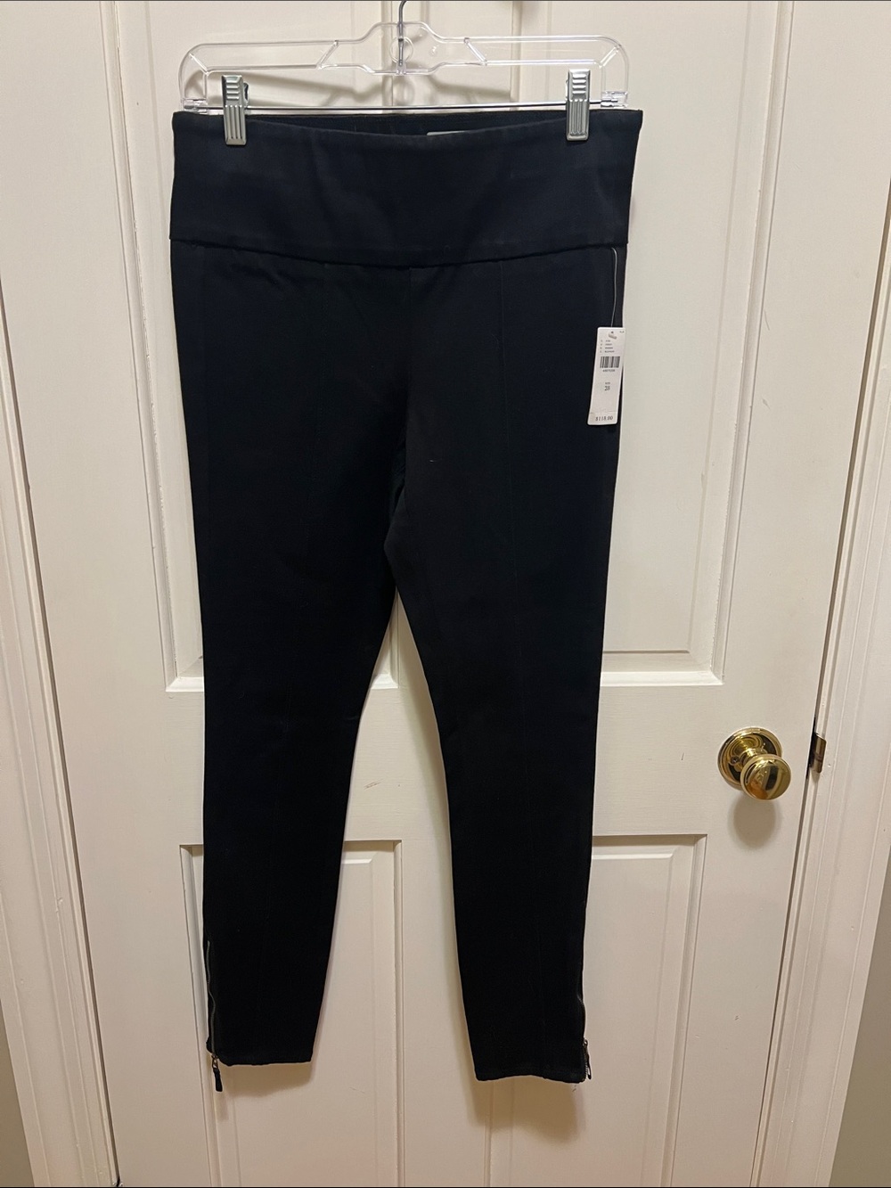 Pilcro and the Letterpress Black High-Waist Legging Pants